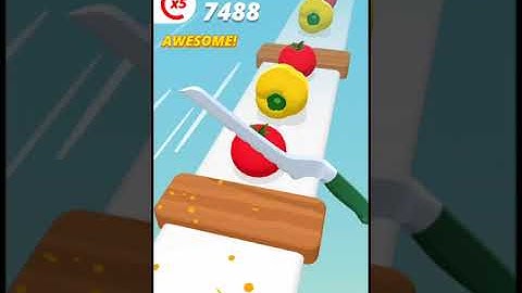 Perfect Slices Gameplay || Relaxing and Satisfying ASMR video || #shorts