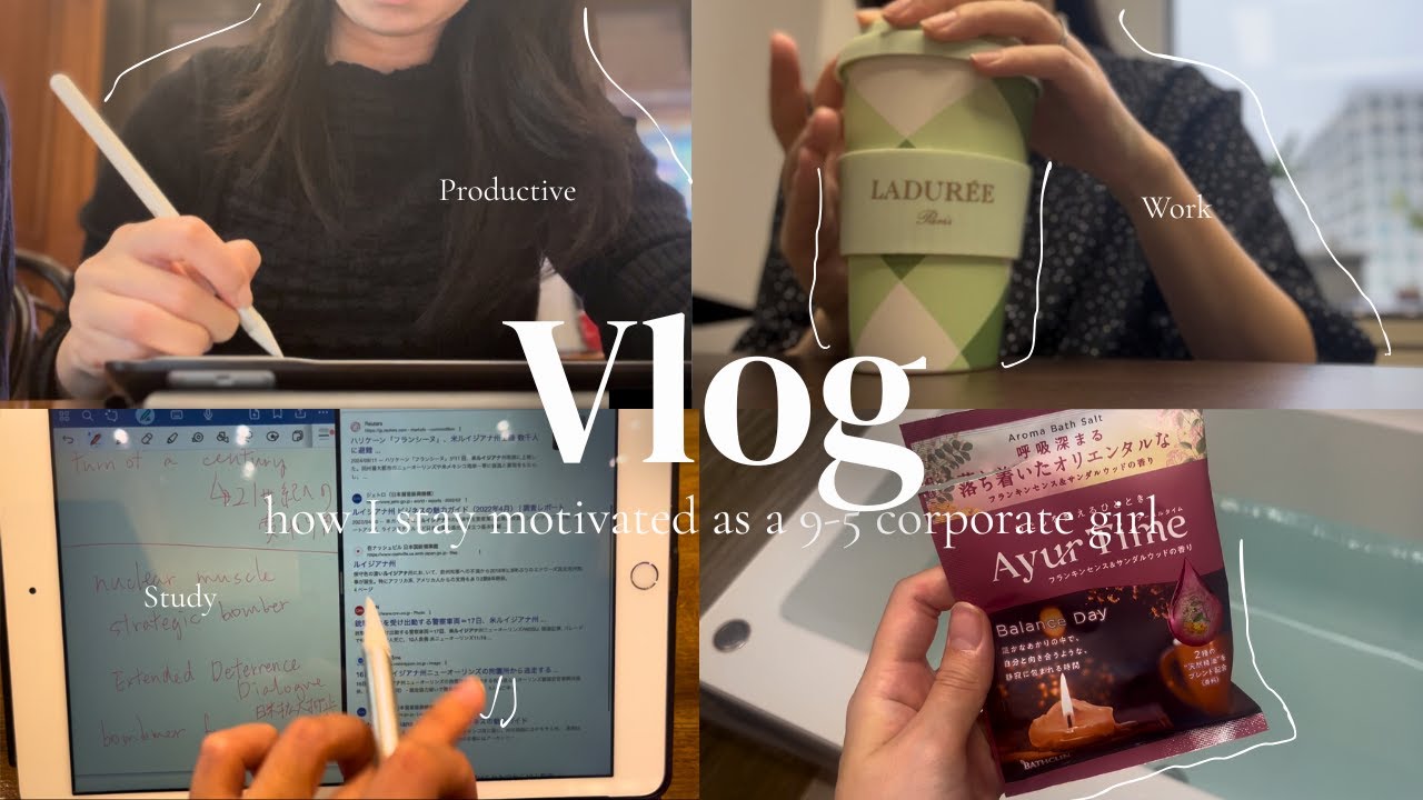Realistic routine vlog🌱not perfect but consistent｜rainy season 🌧️｜study  ｜soft productivity