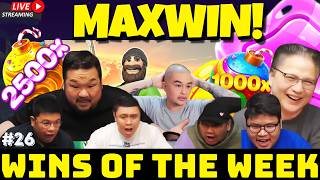 TEAM BIG BOY CHENG BIGGEST SLOT WINS OF THE WEEK#26 SWEET RUSH BONANZA WON'T STOP PAYING! #maxbet
