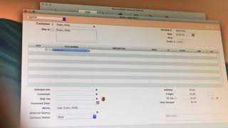 Creating Quote/Invoice in AccountEdge