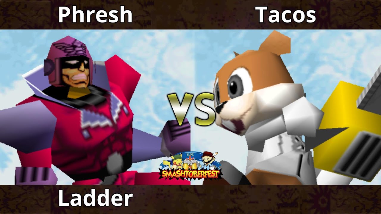 Smashtoberfest 2022 - Phresh (Falcon) Vs. Tacos  (Conker) SSB64 Smash Remix Tournament