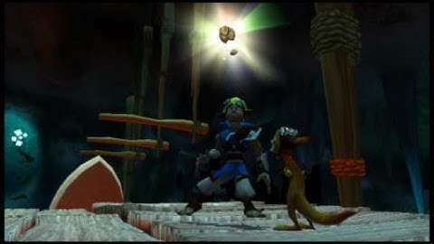 Jak and Daxter:climbing the precursor robot