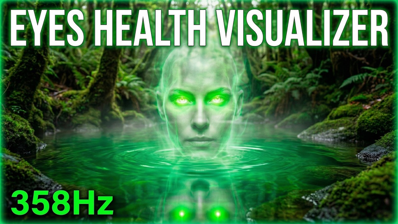 Eyes Health Visualizer 358hz 💚👁️💚 - YouTube