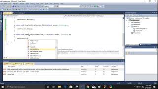 How to Create  your own Web Browse using Visual Studio