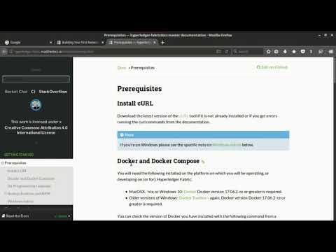 Build Your First Network   Hyperledger 01