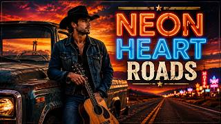Neon Regret Lines • Neon Way Home • Ride Or Stay • Rise Through Fire | Country Heart Songs Playlist