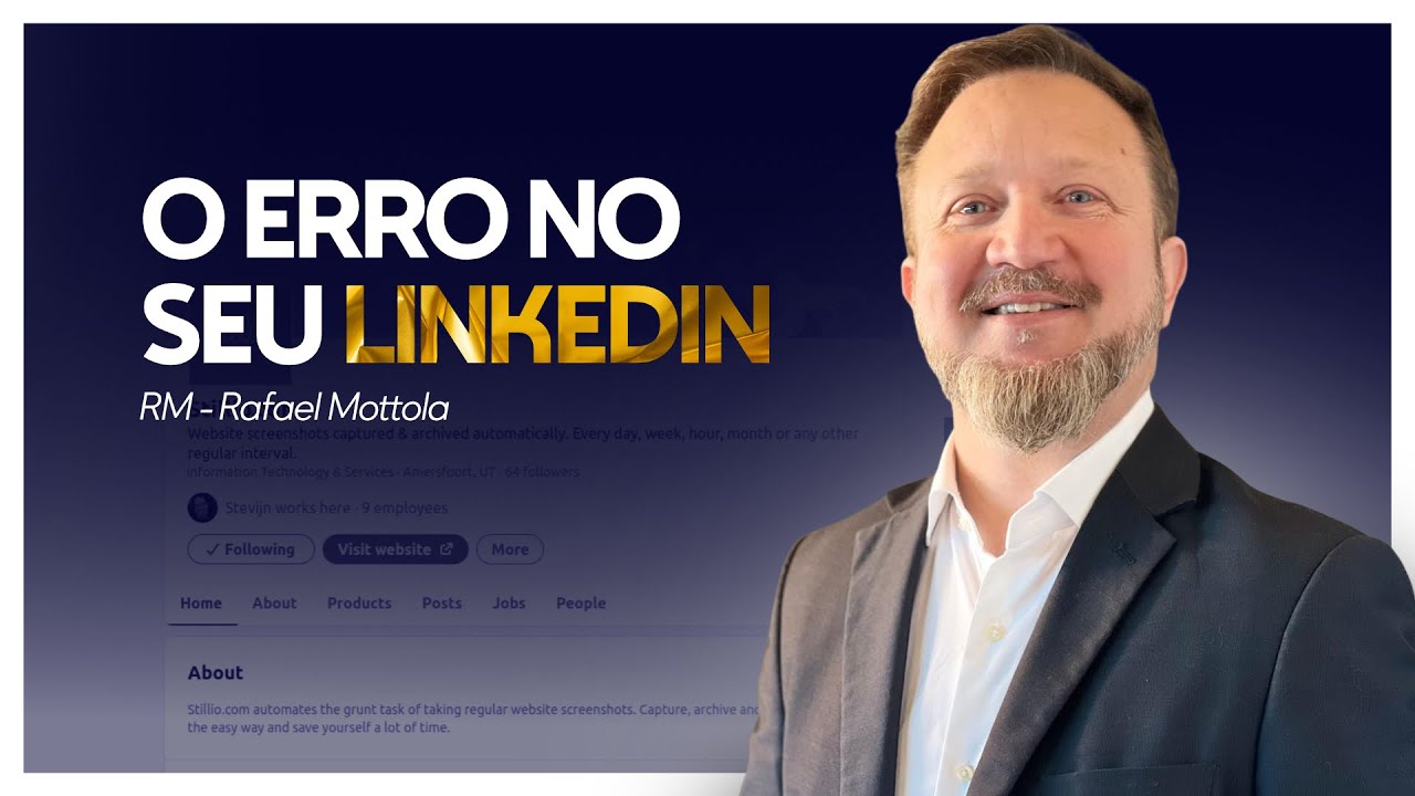3 PASSOS PARA UM PERFIL CAMPEÃO NO LINKEDIN