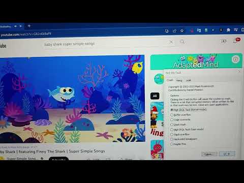 Super Simple Songs Baby Shark Has BSOD 