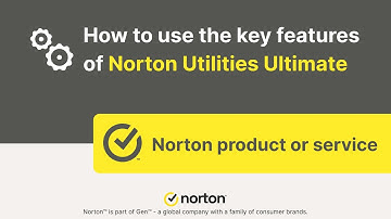 How to use the key features of Norton Utilities Ultimate