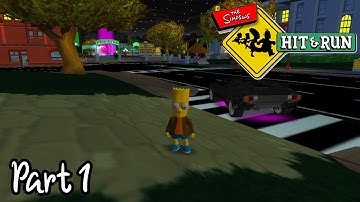 Simpsons Hit & Run A Long Long Night Mod ~ Part 1
