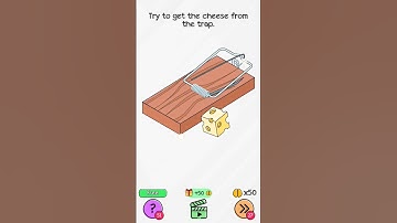 Braindom level 141 try to get the cheese #gaming #games #challenge #braindom #aankh #puzzle #iq