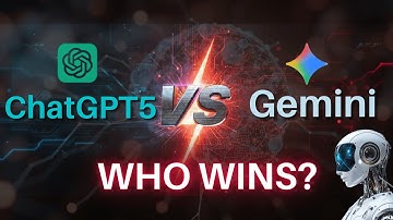 ChatGPT 5 vs Google Gemini – Who’s Winning the AI War? (Full Comparison 2025)