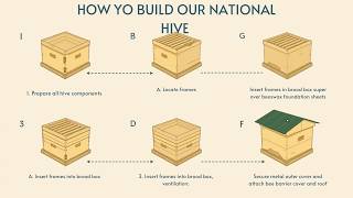 HOW TO ASSEMBLE OUR NATIONAL BEE HIVE