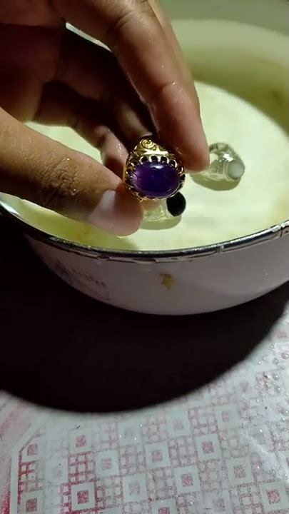 Cara mengetes keaslian Kecubung Ungu