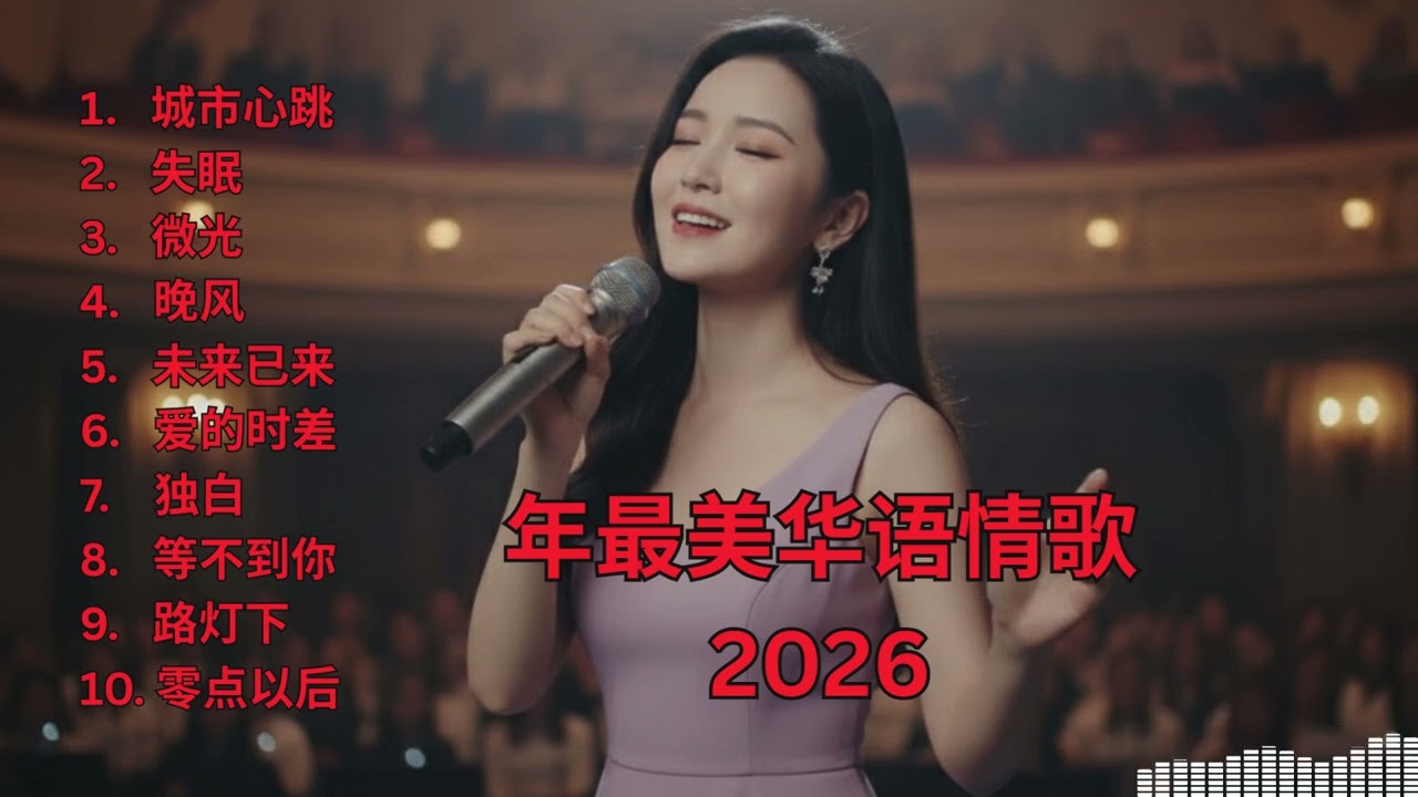 沉浸聆聽！2025/2026 華語流行抒情金曲串燒🎧 無廣告大陸熱門歌單 精選好歌 ✨