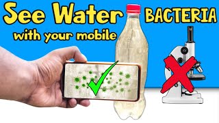 How to see Water Bacteria With your mobile phone | 100% Working