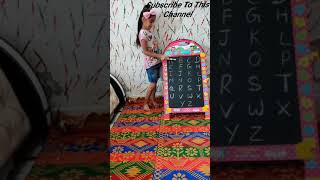 Anjali Study Time Funny Moments Kidstoon A To Z Albhabet For Kids Kids Learning Home Funny Way
