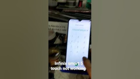 infinix smart 5 touch not working