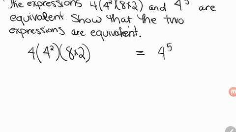 GED QOD: Equivalent Expressions with Exponents