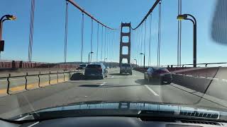 Information Driving Across the GOLDEN GATE BRIDGE for the 1st Time (San Francisco, ca) Update
