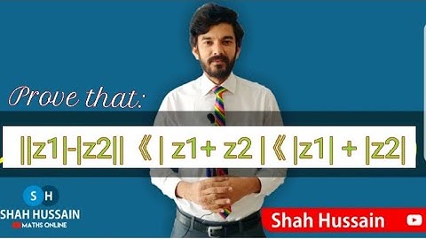 Theorems on Complex Numbers  Mathematical Method |Exercise # 1.1  Q.# 13,14,15 & 16 |book S.m.yusuf