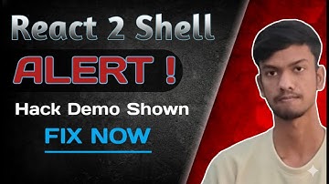React JS Vulnerabilities Explained | React2Shell CVE & Fix