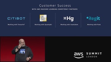 AWS Summit London 2018: AWS Partners to Help with Your Machine Learning Needs