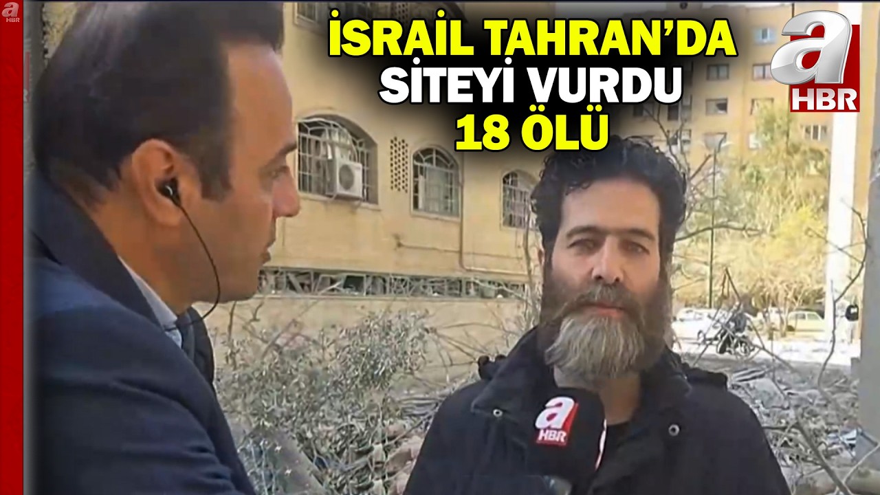 A Haber Tahran'da vurulan toplu konutta! Vurulan sitede 18 kişi öldü | A Haber