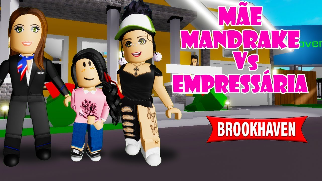 MINHA MÃE TEVE UM BEBÊ MANDRAKE NO Brookhaven 🏡RP - ROBLOX 