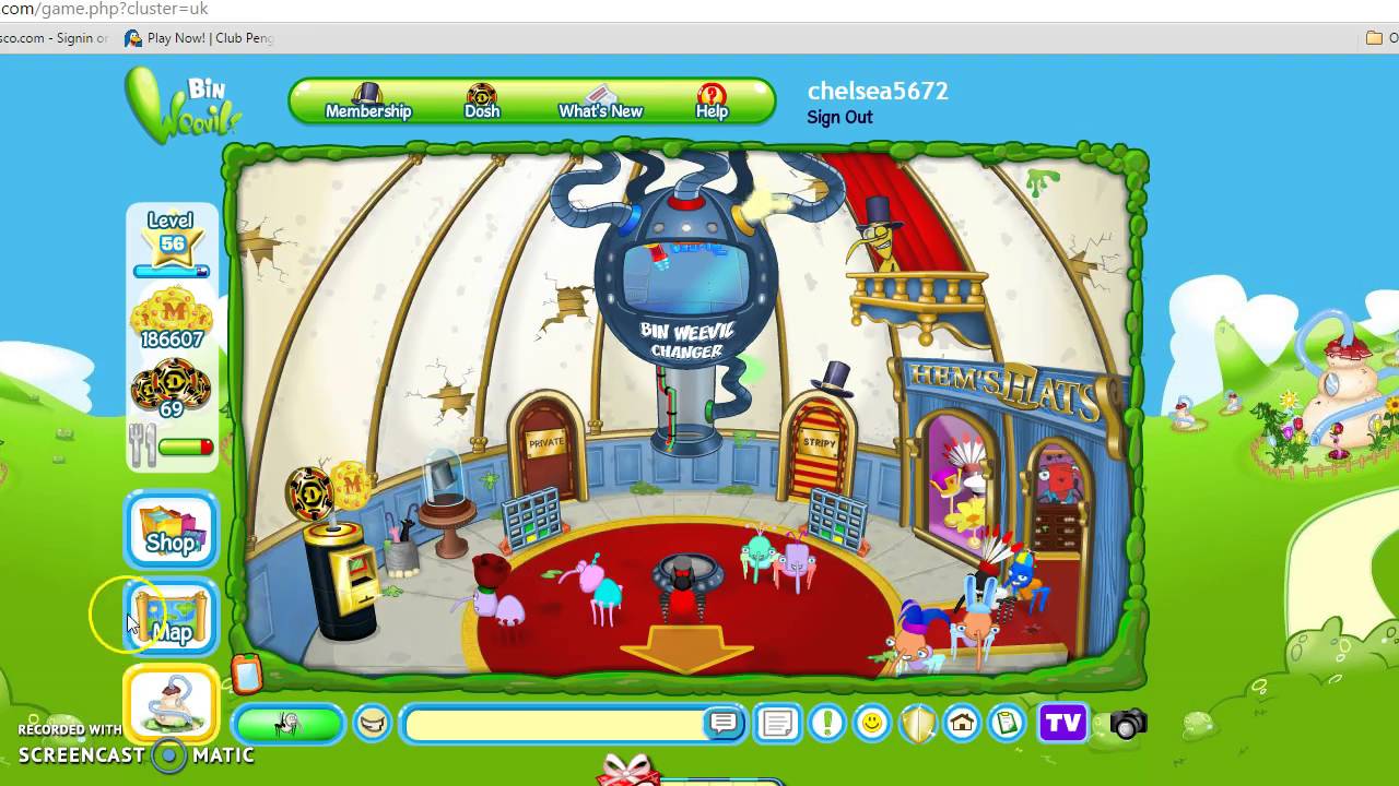 binweevil dosh spending