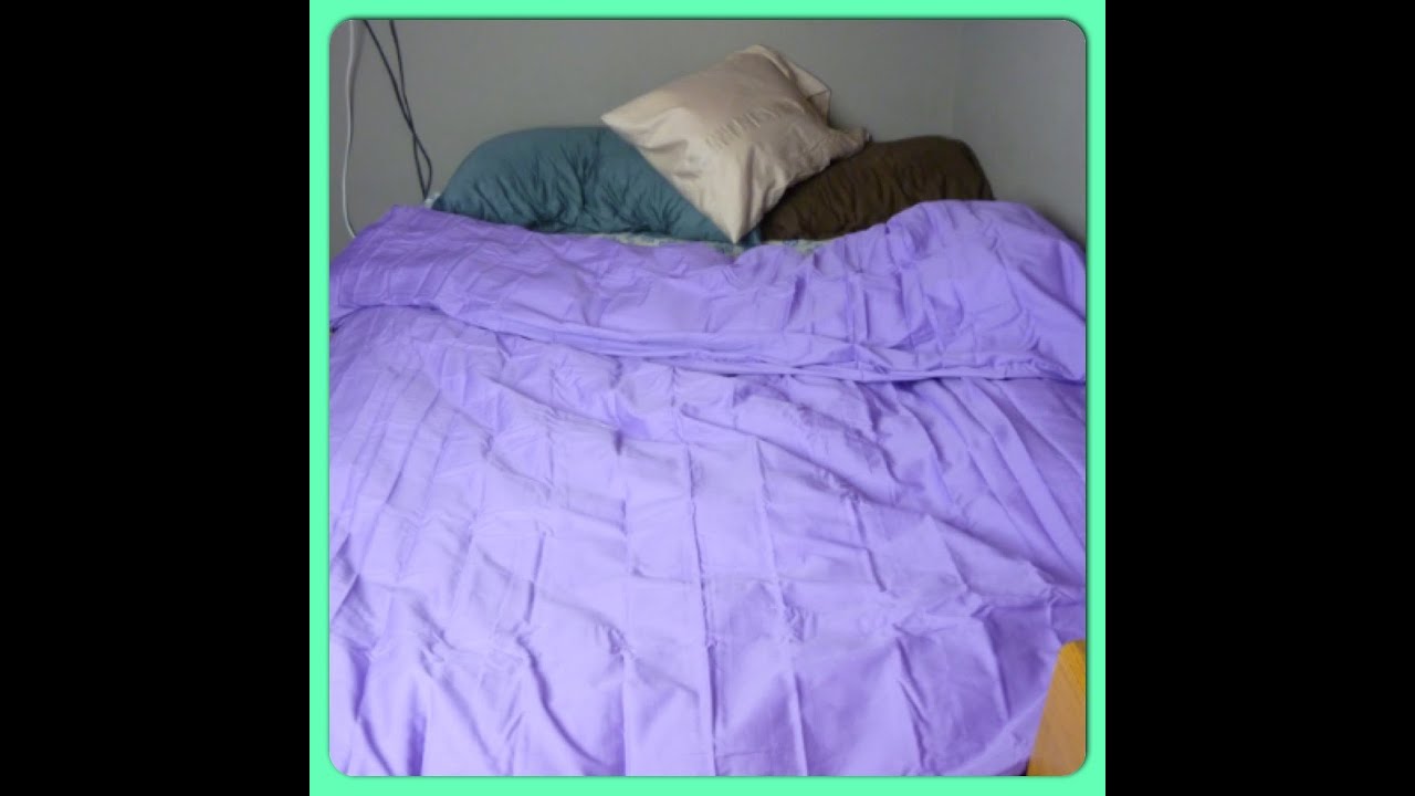 Updated Diy Duvet Cover Super Simple Instructions Youtube