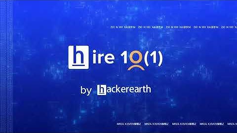 HackerEarth Hire 10(1): Full Event