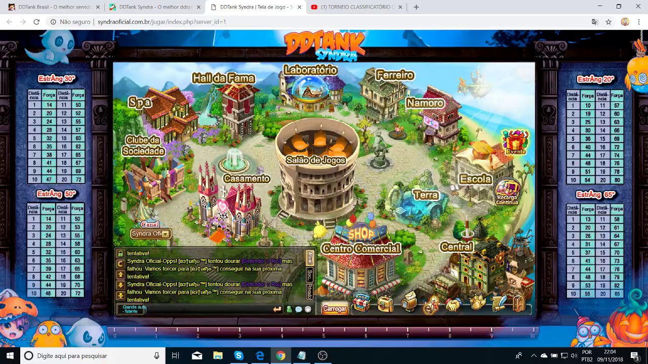 TORNEIO CLASSIFICATÓRIO DE DUPLAS DDTANK SYNDRA