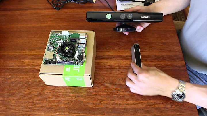 NVIDIA Jetson TK1 - Occipital Structure Sensor Unboxing & Install