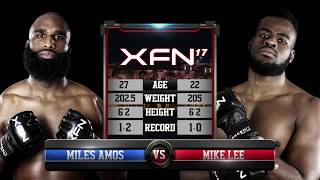 Miles Amos vs Mike Lee XFN 17