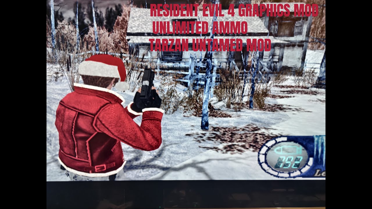 RESIDENT EVIL 4 WINTER SEASON GRAPHICS MOD FOR PS5/ PS4 JAILBREAK