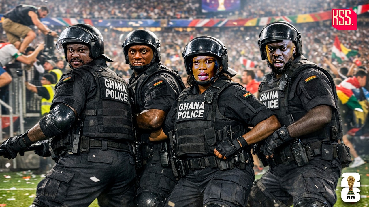Eii... Ghana To Deploy Policemen To The World Cup To Learn Crowd Control