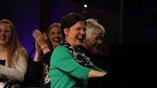 Kim Collingsworth / Nancy White piano duet (When We All Get to Heaven) 050815