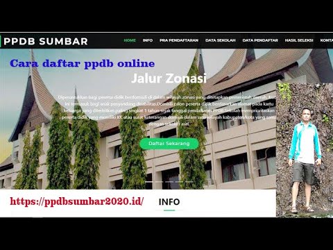 cara daftar ppdb online 2020 sma dan smk - youtube