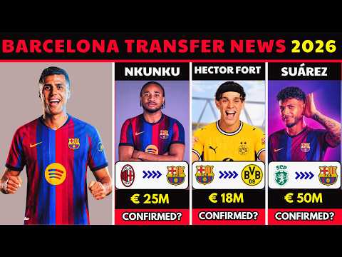 BARA138 x dewapoker - RESMI: Rodri ke BARCELONA 🚨 Berita Transfer Barcelona Terbaru Musim Panas 2026 🔥 | Suárez, Nkunku...