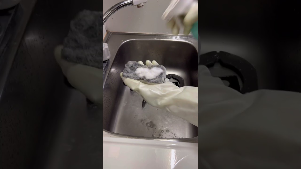 チョー高速でキッチン掃除