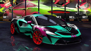 McLaren Artura DAY 7 NFS No Limits Gatecrasher Gameplay Walkthrough