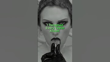 Renaming Albums #taylorswift #shorts #fyp