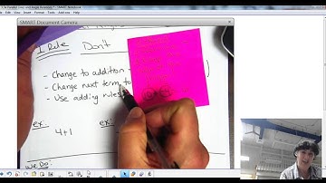 Subtract Integers using additive inverse