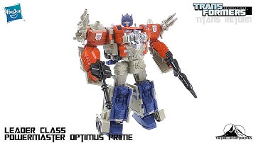 Transformers Titans Return Leader Class POWERMASTER OPTIMUS PRIME Video Review