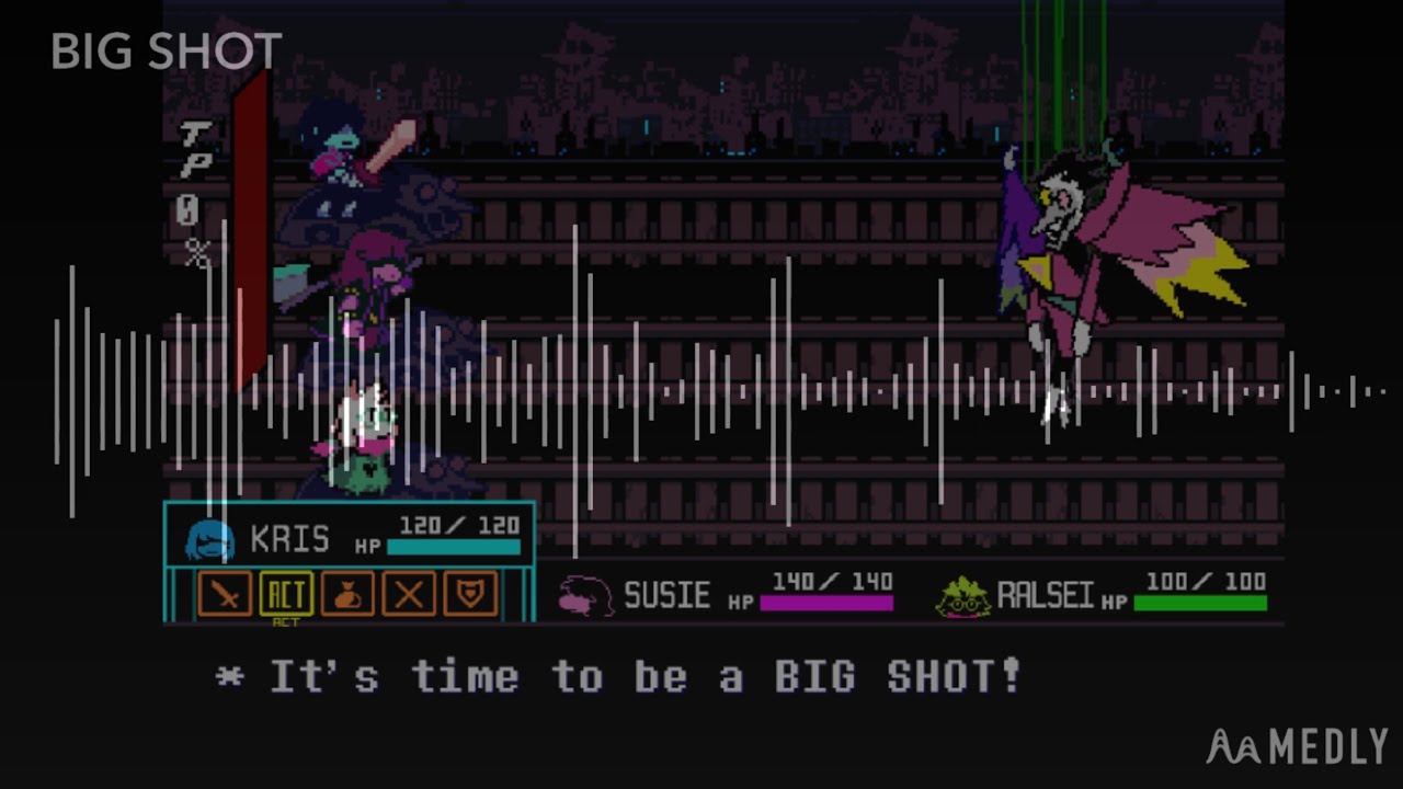 Deltarune Chapter 2 - Big Shot Remix - YouTube