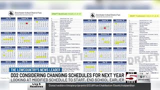 VIDEO: DD2 looking at potentially starting class earlier next school year