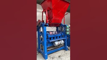 QT4-35B manual concrete block machine#blockmachine #concreteblockmachine #brickmachine #cementbricks