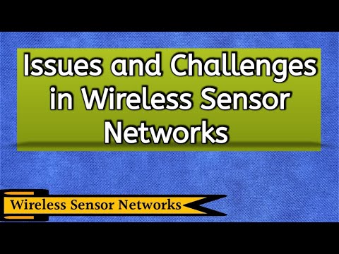 Issues and Challenges In Wireless Sensor Networks | Security Issues and Challenges | Adhoc Networks