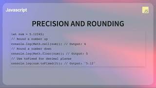 Working with Numbers in JavaScript